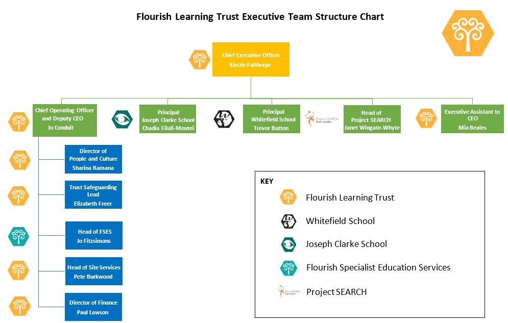 FLT Executive Team Structure Chart